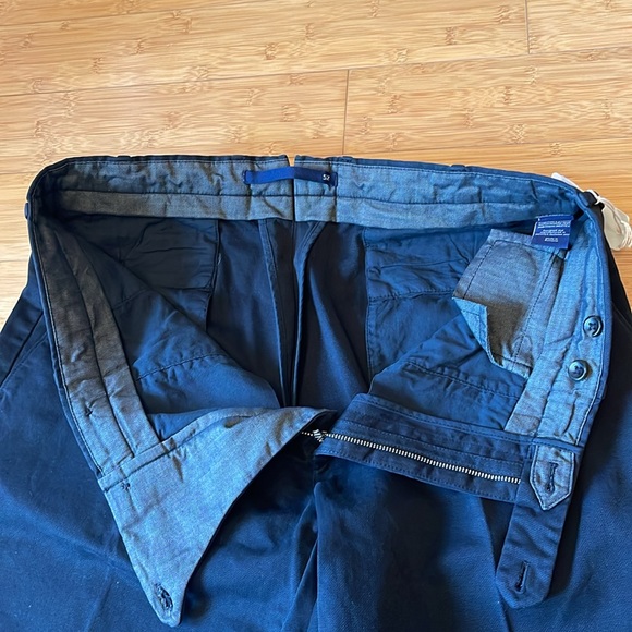 INCOTEX NWT Italy Slim Fit 100% Cotton Trousers Chino Pants size 52 - Picture 12 of 17